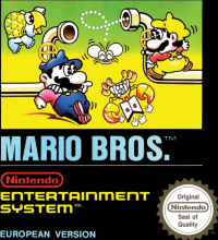 Mario Bros Arcade Classics Series NES US box art